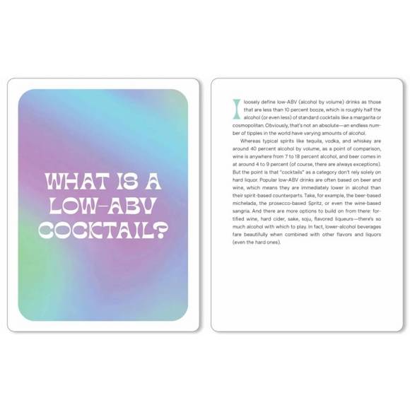 NEW HACHETTE BOOK GROUP the mellow buzz cocktail deck in n/a - Picture 2 of 3